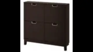 Сборка галошницы (обувницы) Икеа Стэлл 1-7ч., Ikea St&auml;ll
