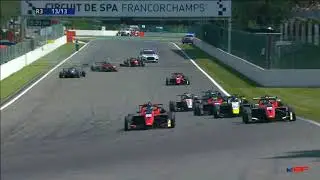 Euroformula Open 2023. Гонка 3 Трасса Спа-Франкоршам. Начать сбой