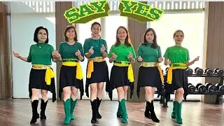SAY YES-Improver Line Dance
