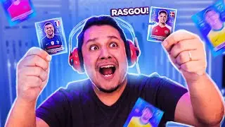 ABRINDO 24 PACOTINHOS!! Álbum DE FIGURINHAS da Copa do Mundo 2022 😱