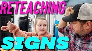 Fixing Her Sign Language