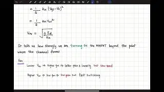 MOSFET: WHAT IS OVERDRIVE VOLTAGE ?