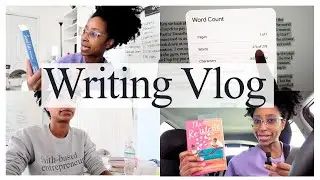 writing the first 1000 words of my new novel, sharing new book reviews | writing vlog ep.1