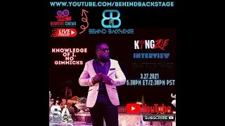 K1ng Zoe  Live on Behind Backstage With DJ Newkirk on Strong Arm Radio. MAR 2021