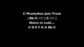 C Mixolydian Jam Track | Tom Strahle | Pro Guitar Secrets