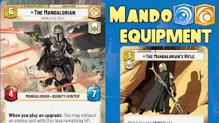 The Mandalorian deck profile. Star Wars Unlimited.