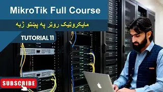 Complete VLAN Setup in MikroTik with IP, DHCP & NAT | Tutorial 11  #mtcna #networking #itcourse