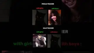 male and female teachers with girls vs boys...🌚💀#fyp #pov #kpop #jk #fypシ゚viral