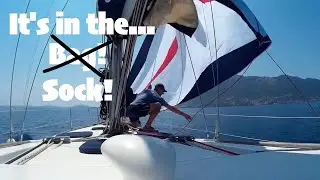 Single Handed Asymmetric Spinnaker Sailing ⛵️Episode 85