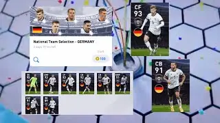Germany National Team Selection Pack Opening Pes 2020🔥