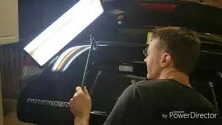 Nissan Pathfinder Hatch Paintless Dent Repair by SparPdr