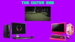 Microsoft Sam and Mary Review Minecraft Mods: The Outer End