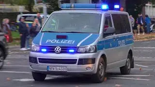BOCHUMER FUßBALLSPIEL - Einsatzfahrten der Polizei und Rettungsdienst in Bochum wegens Fußballspiel!