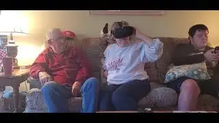 Mom checks out VR