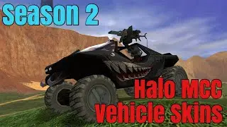 Halo MCC: All Vehicle Skins (Season 2)