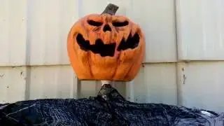 Haunt With What You've Got: Evil Pumpkin Scarecrow