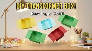 Origami BOX transformer for small things
