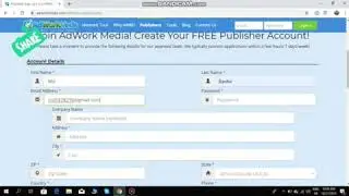 How To Sing Up Adworkmedia Publisher . Adwork Media Is a CPA Marketing Income Side.