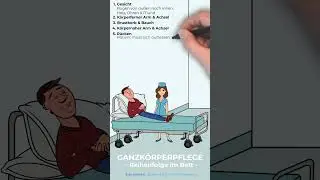 Pflegeberuf: Ganzk&ouml;rperpflege (#shorts)
