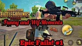 PUBG Mobile - Funny and Wtf Moments - Funny Fails 😂😂 #1