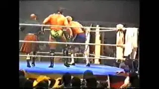 Catchen/Wrestling August Smisl vs Victor Kr&uuml;ger WM Ausscheidung Graz 28.06.96