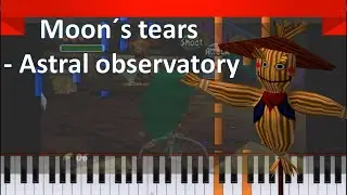 Moon tears   Legend of Zelda Majora&acute;s mask - Piano cover tutorial