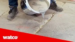 How to Repair Holes In Concrete Floors with Flowpatch