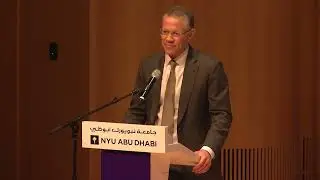 Badr Jafar keynote at NYU Abu Dhabi on Philanthropy