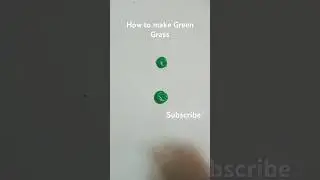 How to make green grass with paper. #viralshort #green #grass #subscribers