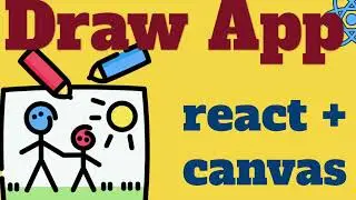 Lets Create a Drawing application using react and canvas api