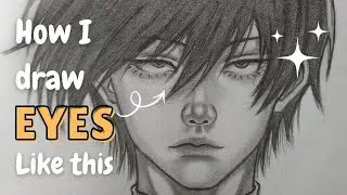 How I draw eyes (quick tutorial)!!👁👁