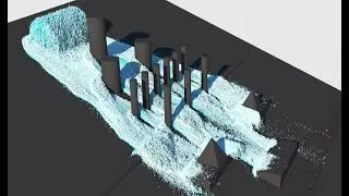 Advanced Fluid Simulation, X Particles 4, FluidFx