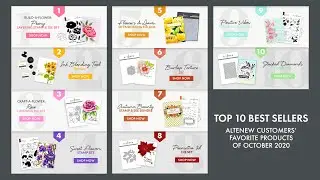 Top 10 Altenew Paper Crafting Products This Month