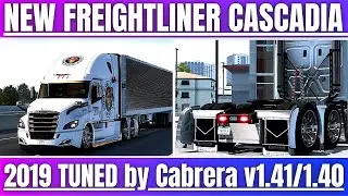 ✅ American Truck Simulator | TUNED FREIGHTLINER CASCADIA  [ATS 1.41-1.40] 4k #BEASTRACINGATS