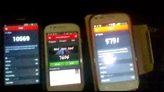 AnTuTu Benchmark Evecoss A7S VS Samsung G S3 Mini VS Samsung G Core Duos I8262