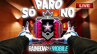 AO VIVO 💜 UPANDO COM OS INSCRITOS - RAINBOW SIX MOBILE #rainbow #livestream