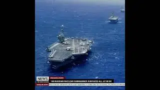 Bulwark Soldier | 3 Russian Nuclear Submarines Surfaced All At Once in UK waters - Military Time