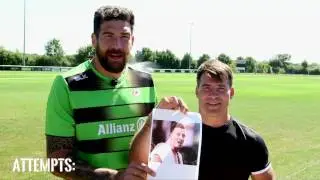 Crabbie's London Double Header Lookalikes with Saracens' Jim Hamilton & Schalk Brits