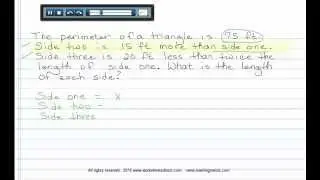 How to Solve Algebra Application Problem