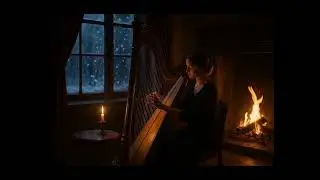 Celestial Tides | Winter Harp Music