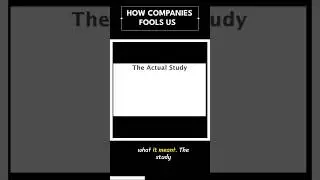 how companies fools us