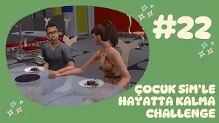 The Sims 2 &Ccedil;ocuk Sim'le Hayatta Kalma Challenge #22 - 😱 EVLİLİK KORKUSU & Moody'nin İlk İş G&uuml;n&uuml;🐶💼