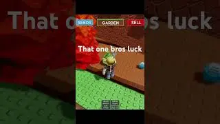 That one bros luck #roblox #gaming #subscribe #growagarden