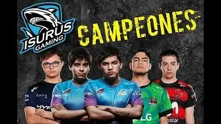 ISURUS GAMING vs R7 FINAL LLA Liga movistar  + RAP de apertura.(RESUMEN)