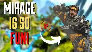 Using Mirage In Arenas! - Apex Legends Season 12 - Diamond Ranked Gameplay