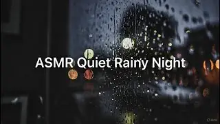 Rain Sounds 8 Hour Loop | Deep Sleep White Noise | Study Focus Music | Relaxing Rain for Meditation