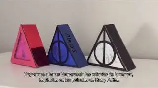 DIY- Lámpara de las reliquias de la muerte y especto patronum