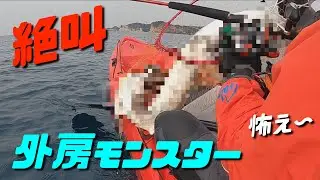 【絶叫】外房モンスター　怪魚が釣れたよ