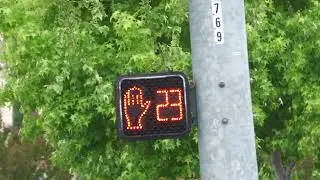 Precision Solar Controls LED Pedestrian Signal in Concord, California