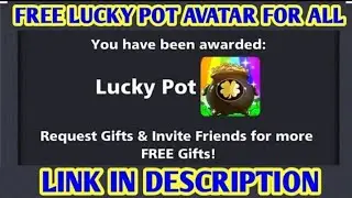 Get Free Lucky Pot Avatar In 8 Ball Pool || Link in Description 👇 || YouTube
